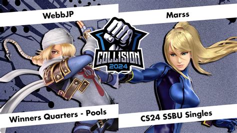 Collision 2024 WebbJP Sheik VS Marss Zero Suit Samus Ultimate