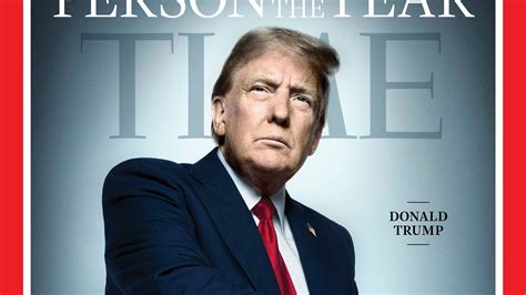 President Elect Donald Trump Named Time Magazines Person Of The Year