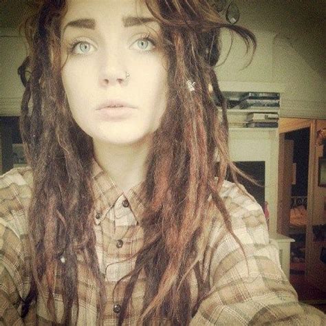 Dreads And A Nose Ring Dreadlocks Girl Dreads Girl Dreads