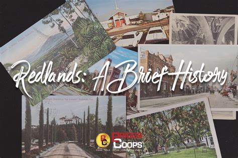 Redlands A Brief History of hidden treasure - Briggs and Coops