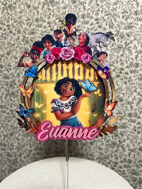 Encanto Cake Topper Cake Topper Encanto Theme Encanto Etsy