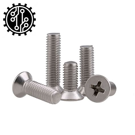 20pcs M2 3mm Stainless Steel Flat Head Screws Shopee Malaysia