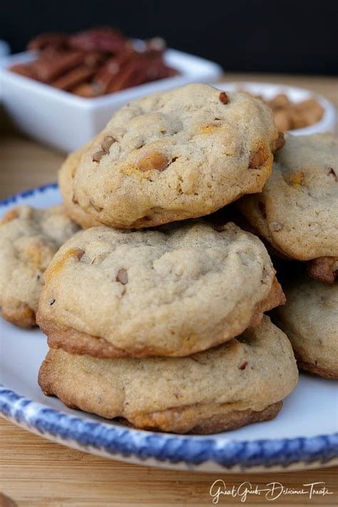 Butterscotch Pecan Cookies Great Grub Delicious Treats