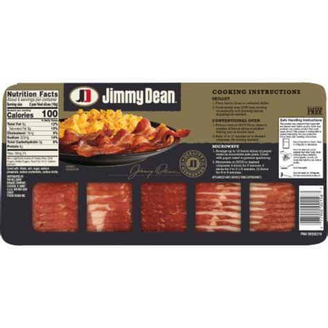 Jimmy Dean® Hickory Smoked Premium Bacon 12 Oz Food 4 Less