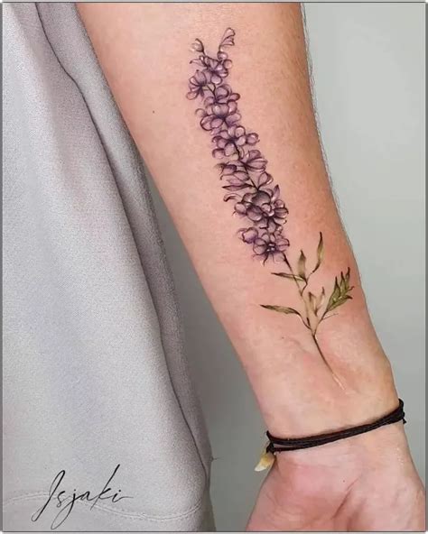 Delicate Flower Tattoo Floral Tattoo Flower Tattoos Heather Plant