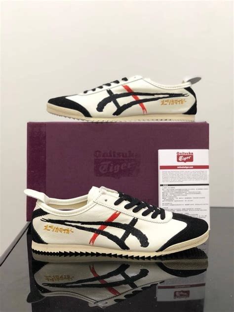 ONITSUKA TIGER MEXICO66 DELUXE NIPPON KABUKI WHITE BLACK ORIGINAL JAPAN ...