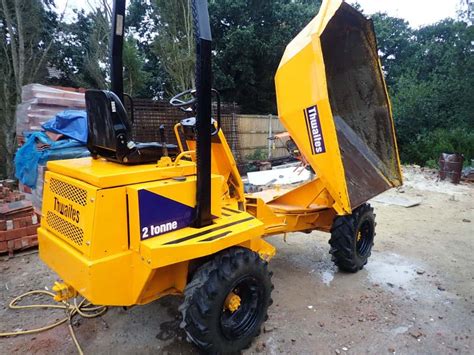 Thwaites 2 Tonne Swivel Skip Site Dumper For Sale Thwaites J