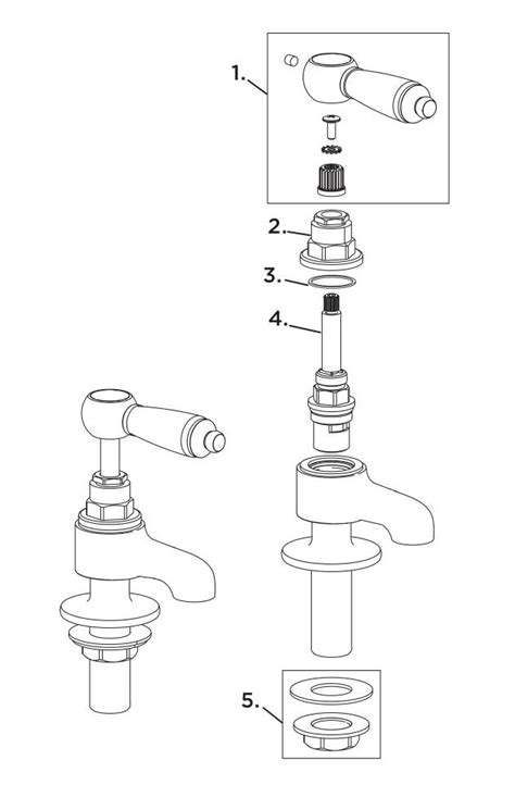 Bristan Renaissance Vanity Basin Taps Spares Bristan Bathroom Taps Shower Doctor