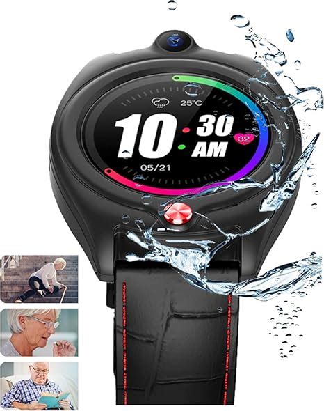 Elderly Gps Smart Watch Fall Alert Devices For Elderly Video Call Step