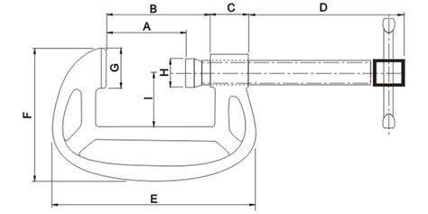 C Clamp Drawing At Explore Collection Of C Clamp