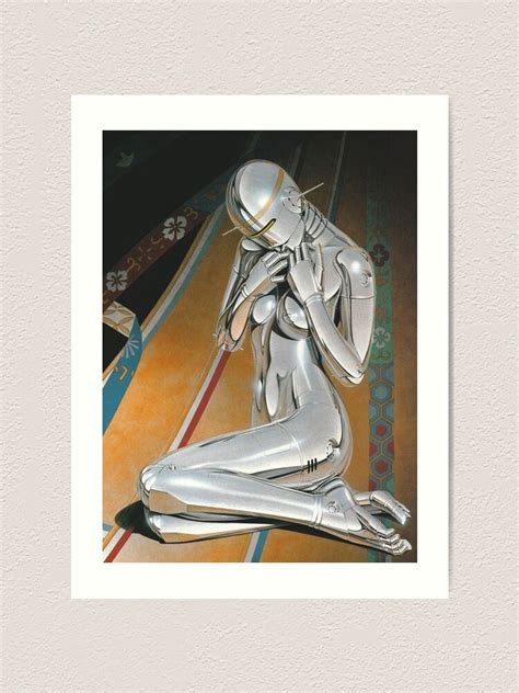 Sexy Robot Hajime Sorayama 1983 Poster Art Print For Sale By