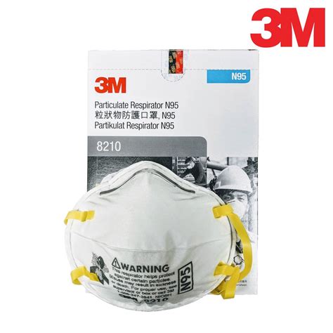 3m N95 拋棄式防塵口罩 8210系列 盒裝版工業用頭帶式 【傑群工業補給站】 蝦皮購物