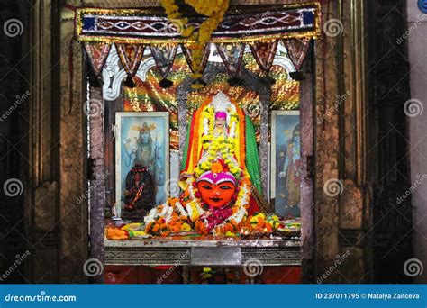 Harsiddhi Mata Mandir Ujjain India Stock Image Image Of