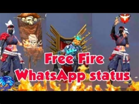 Free Fire Whatsapp Status Video YouTube