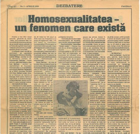 Prima revistă gay Gay Nr Muzeul Istoriei și Culturii Queer