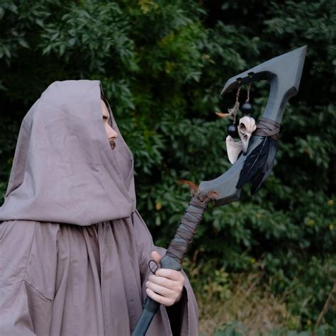 wood cosplay staff etsy uk