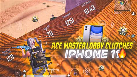 Ace Master Lobby Clutchesiphone Smooth Extreme Pubg Bgmi Test