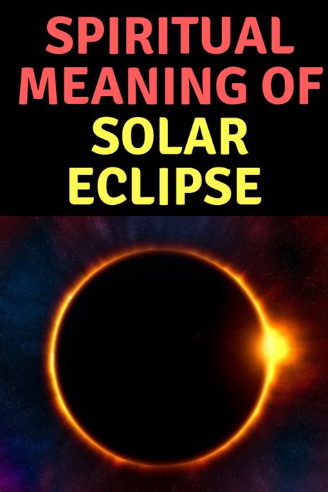 Spiritual Meaning Of Solar Eclipse Dream Interpretation Artofit