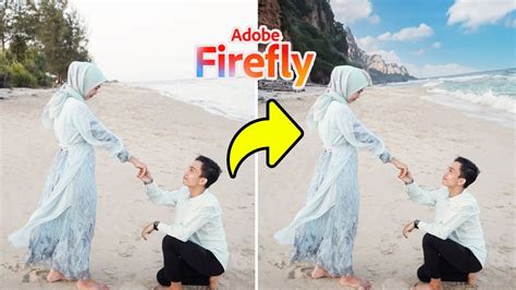 Cara Ngedit Foto Menggunakan Ai Adobe Firefly Gratis Youtube