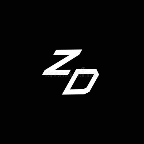 Zd Logo Monogram Stock Illustrations Zd Logo Monogram Stock