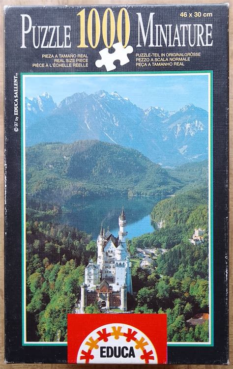 Educa Neuschwanstein Castle Germany Rare Puzzles