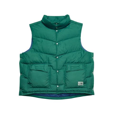 MOUNTAIN DOWN VEST GREEN Deps