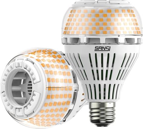 Sansi E Led Warmwei Lampe W Ersetzt W Gl Hbirne Led