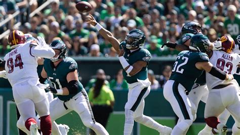 Week 4 Eagles grades by position after OT win over Commanders – NBC ...