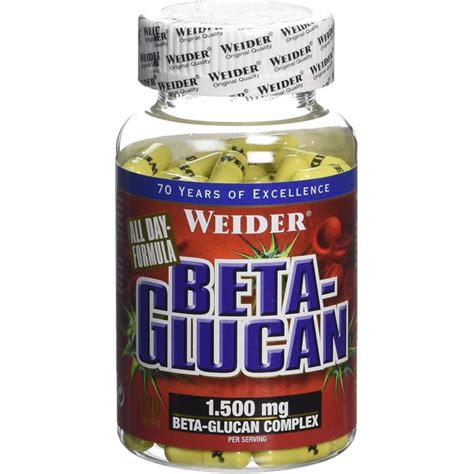 Beta Glucan 120 Caps De Weider Pas Cher Nutriwellness