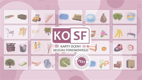 KOSF - Karty Oceny Słuchu Fonemowego - YouTube