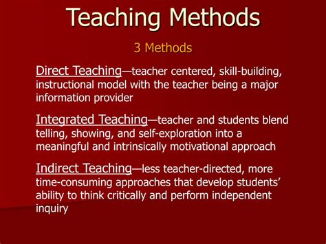 Ppt Teaching Methods Discussion Questions Powerpoint Presentation