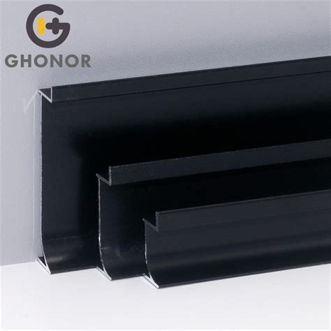 China Black Metal Skirting Board Manufacturers Suppliers Factory