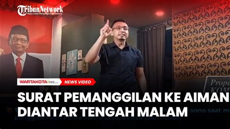 Tpn Ganjar Mahfud Ungkap Cerita Aiman Saat Terima Panggilan Pemeriksaan