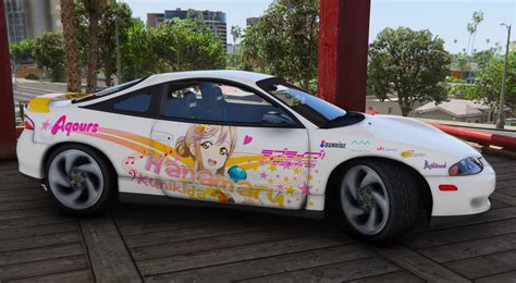 Love Live Sunshine Hanamaru Kunikida Mitsubishi Eclipse GSX Livery