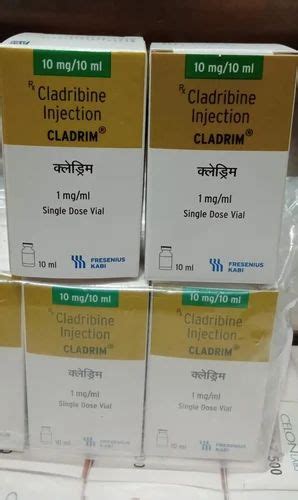 Cladribine Anti Cancer Injection Strength 1 Mg 1 Ml At Rs 9300vial