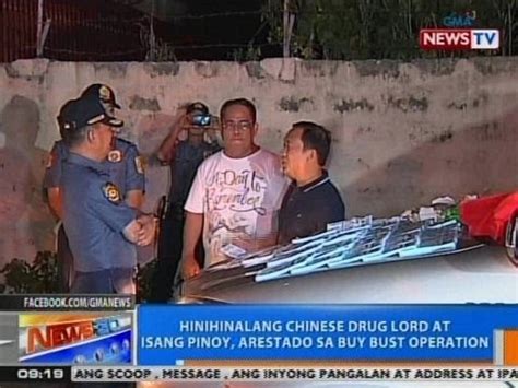 NTG Hinihinalang Chinese Drug Lord At Isang Pinoy Arestado Sa Buy