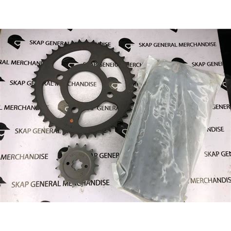 Bajaj Chain Set Chain Sprocket Kit Rouser O Ring Type