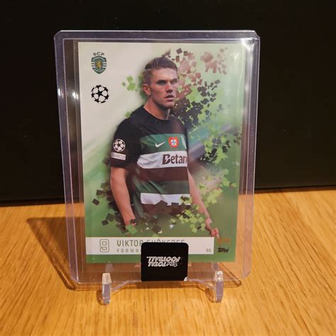 viktor gyokeres  topps total football ucl  kop pa tradera