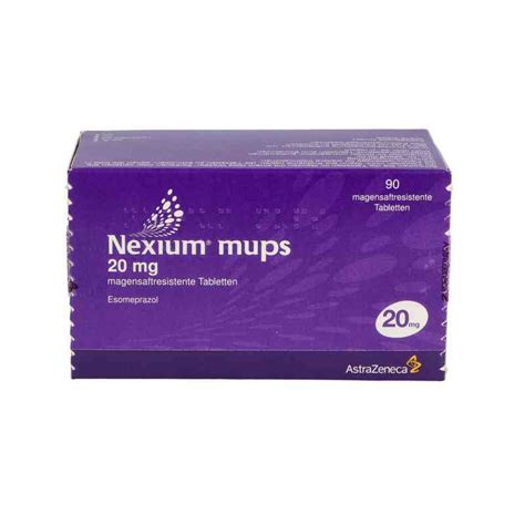 Nexium Mups 20mg 90 Stk Günstig Bei