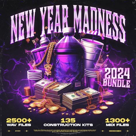 New Year Madness Bundle 3800 Files Godlike Loops Royalty Free