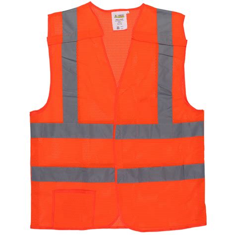 Orange Class 2 High Visibility 5 Point Breakaway Safety Vest XL