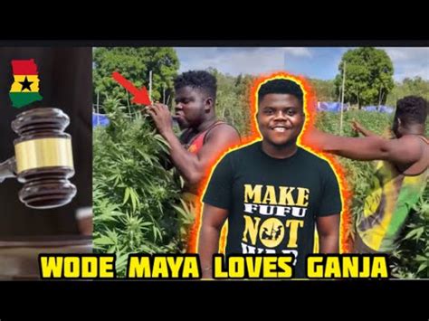 African YouTuber WODE MAYA PRomoting W In Jamaica Ganja Farmer