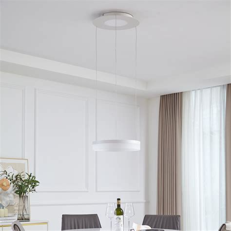 Lucande Smart LED Pendant Light Squillo White Tuya RGBW CCT Lights Co Uk