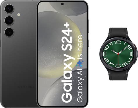 Samsung Galaxy S24 Plus 5G 512GB Galaxy Watch6 47mm Classic Onyx