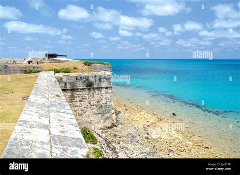 National Museum Of Bermuda In An Oceanside Fortress Next To Royal Navy