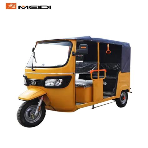 Meidi 3 Wheel Tricycle Taxi Use Mobility Rickshaw Bajaj Passenger