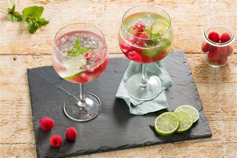 Gin tonic met frambozen - EAT ME