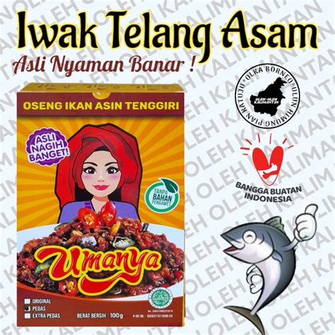 Jual Oseng Ikan Asin Telang Tenggiri Umanya Gr Shopee Indonesia