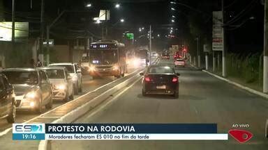 Boa Noite Espírito Santo Moradores fecham ES 010 em protesto após