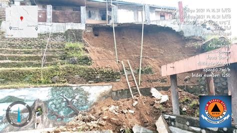 Tanah Longsor Di Desa Pasir Buncir Kecamatan Caringin Kabupaten Bogor